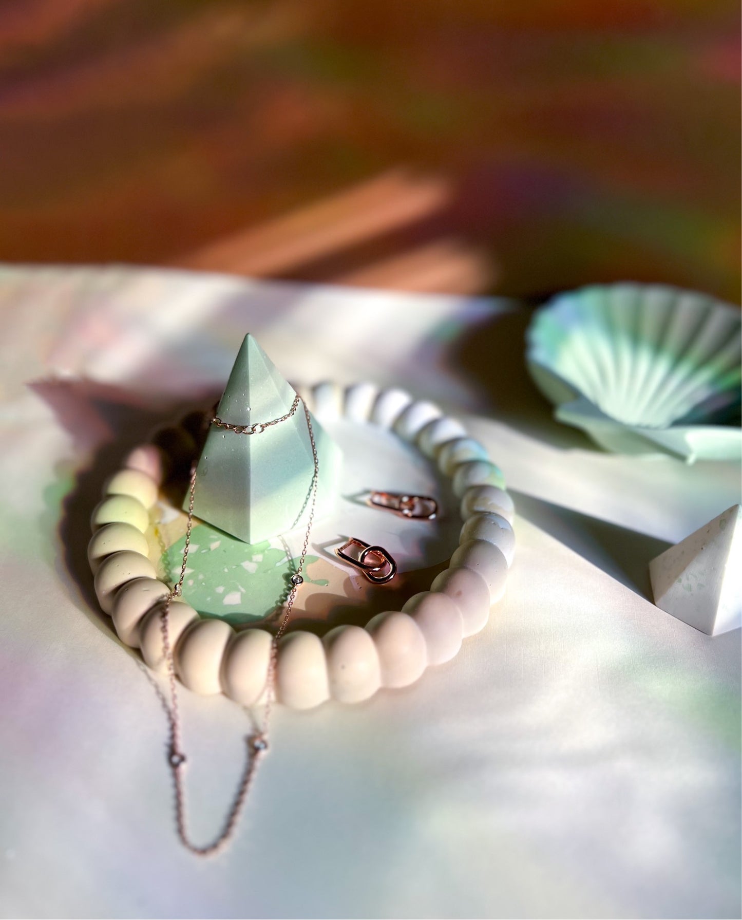 Round Bubble Dish