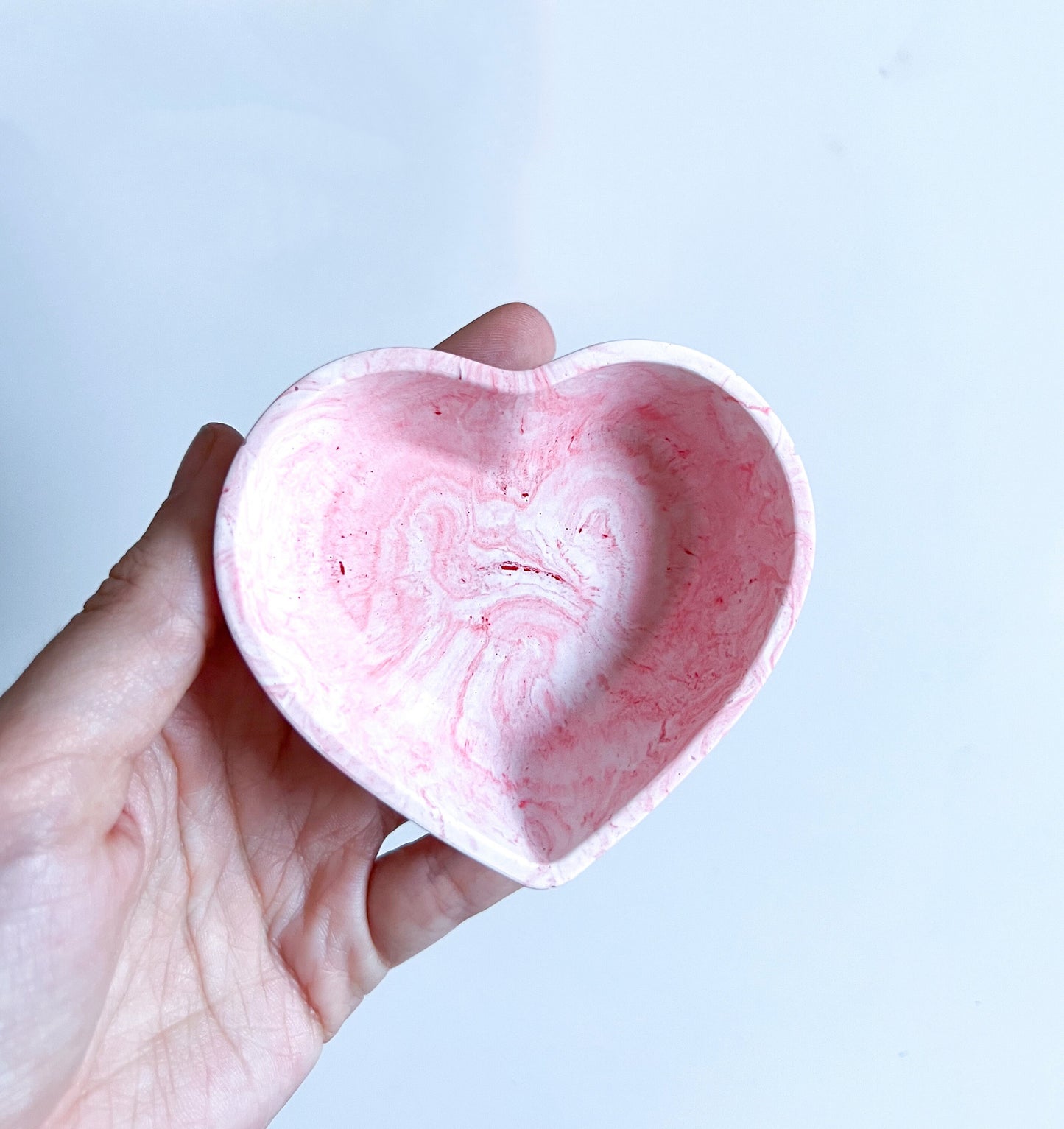 Marble Heart Dish | Neutral | Jewelry Dish | Heart | Heart Bowl | Decorative bowl | Heart | Valentine day gift