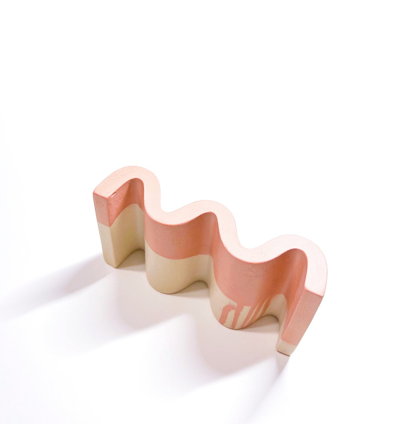 Wavy Concrete Tray | Decorative Tray For Shelves | Minimalist Jewelry Tray| Danish Pastel Home decor| New Home gifts | Gift for Home Office